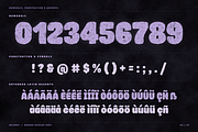 Oblq BoldRot | Horror Display Font, a Sans Serif Font by Oblique Foundry (Thumbnail 4 of 15)