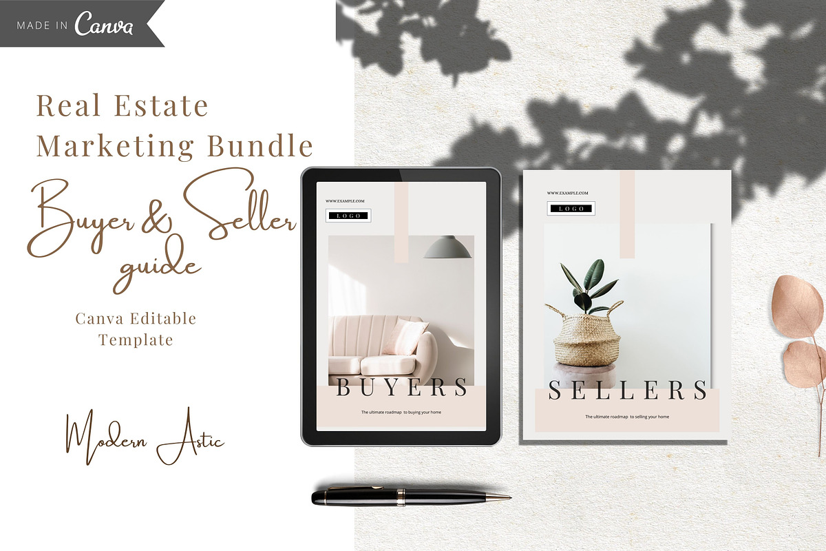 Real Estate Guide Bundle, a Brochure Template by Modernastic - Canva (Photo 1 of 5)