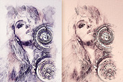 Quick Sketch Photoshop Action, an Action Add-On by GorynArt (Thumbnail 7 of 17)