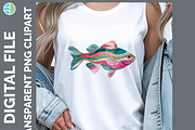 Preppy Fish Clipart Bundle, 22 PNG, an Animal Illustration by Enliven Designs (Thumbnail 5 of 8)