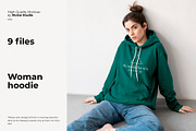 Woman Hoodie Mockup Bundle, a Hoody Mockup by Moixo studio (Thumbnail 1 of 7)