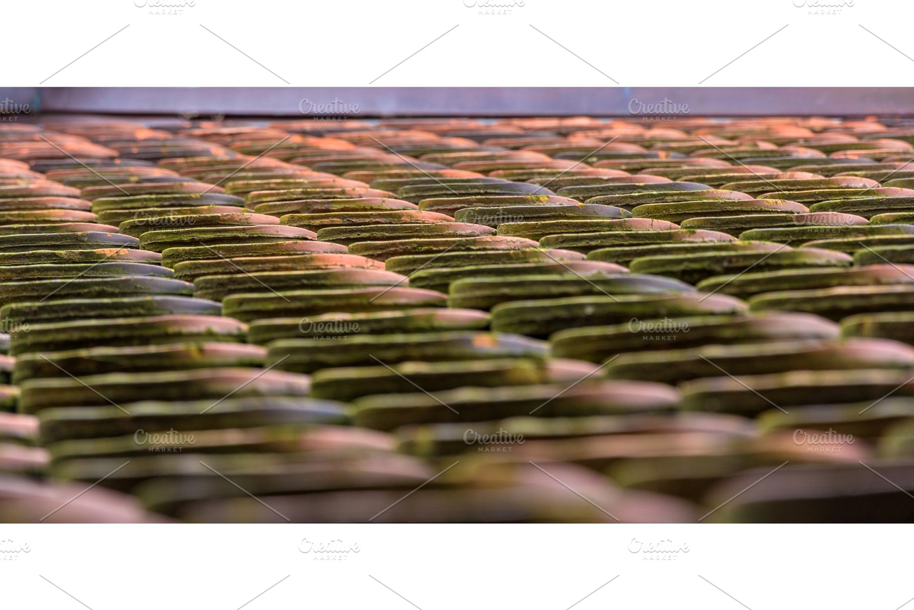 Tiled floor of Haut-Koenigsbourg castle - Alsace, France, an Architecture Photo by Leonid Andronov