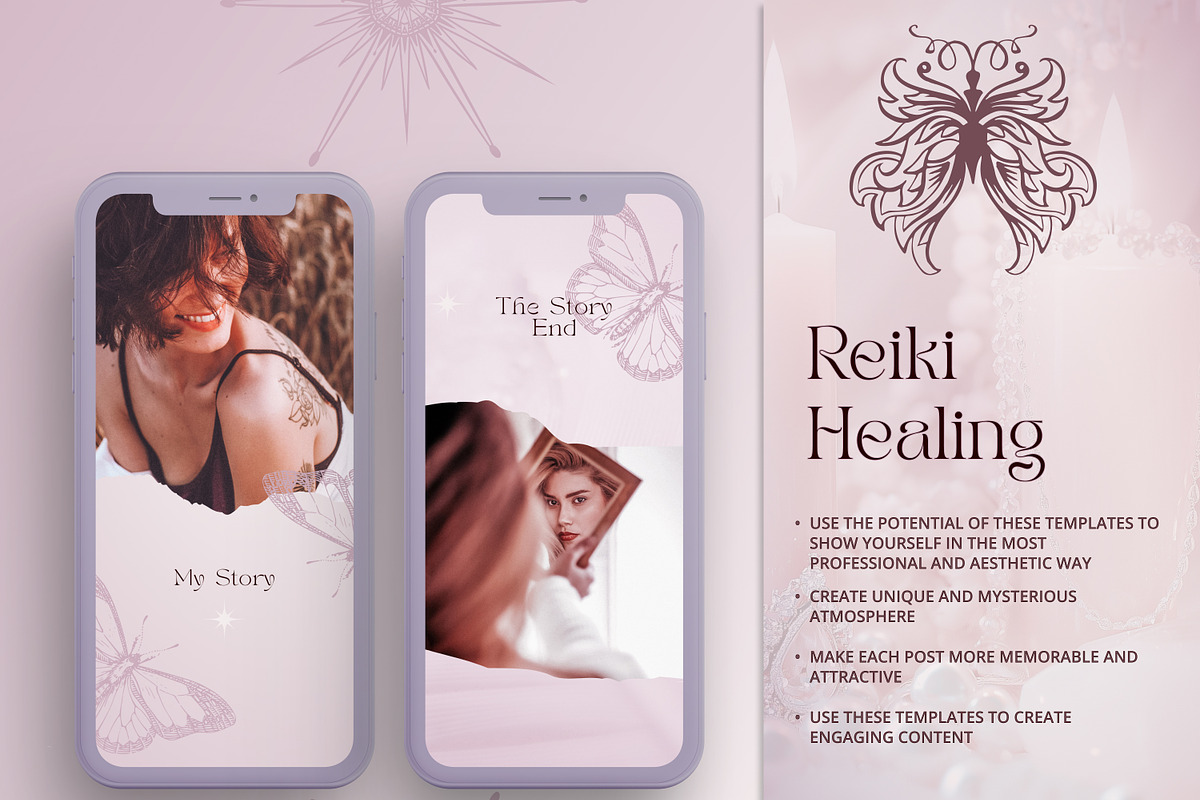 Purple Spiritual Instagram Stories, a Social Media Template by Under My Cozy Roof (Photo 5 of 11)