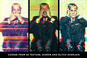 RetroGlitch | Photoshop Bundle, a Layer Style Add-On by RetroSupply Co. (Thumbnail 3 of 11)