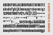 CS Brixton – Bold Font, a Sans Serif Font by Craft Supply Co. (Thumbnail 8 of 8)