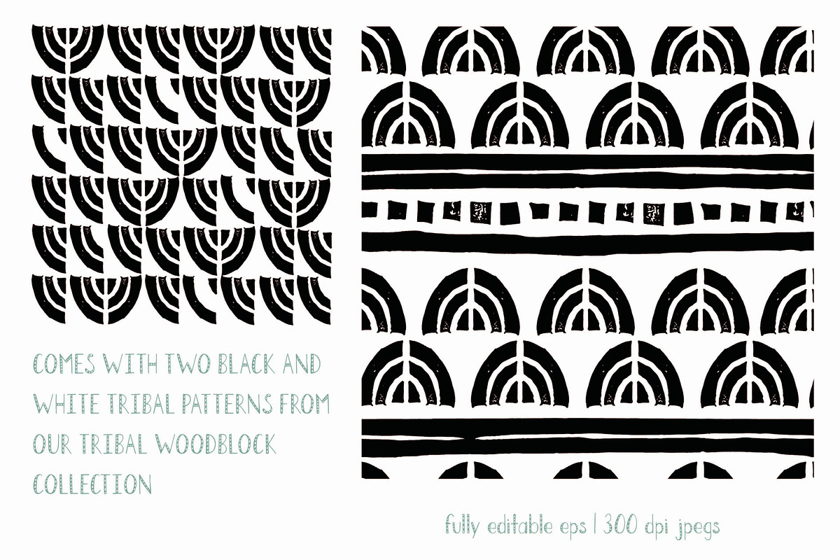 Geo Tribal | Hand-drawn Font, a Sans Serif Font by The Collective Studio (Photo 8 of 9)