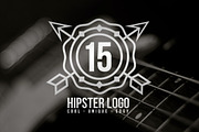 Unique Hipster Logo, a Branding & Logo Template by ORCA Creative Store (Thumbnail 1 of 5)