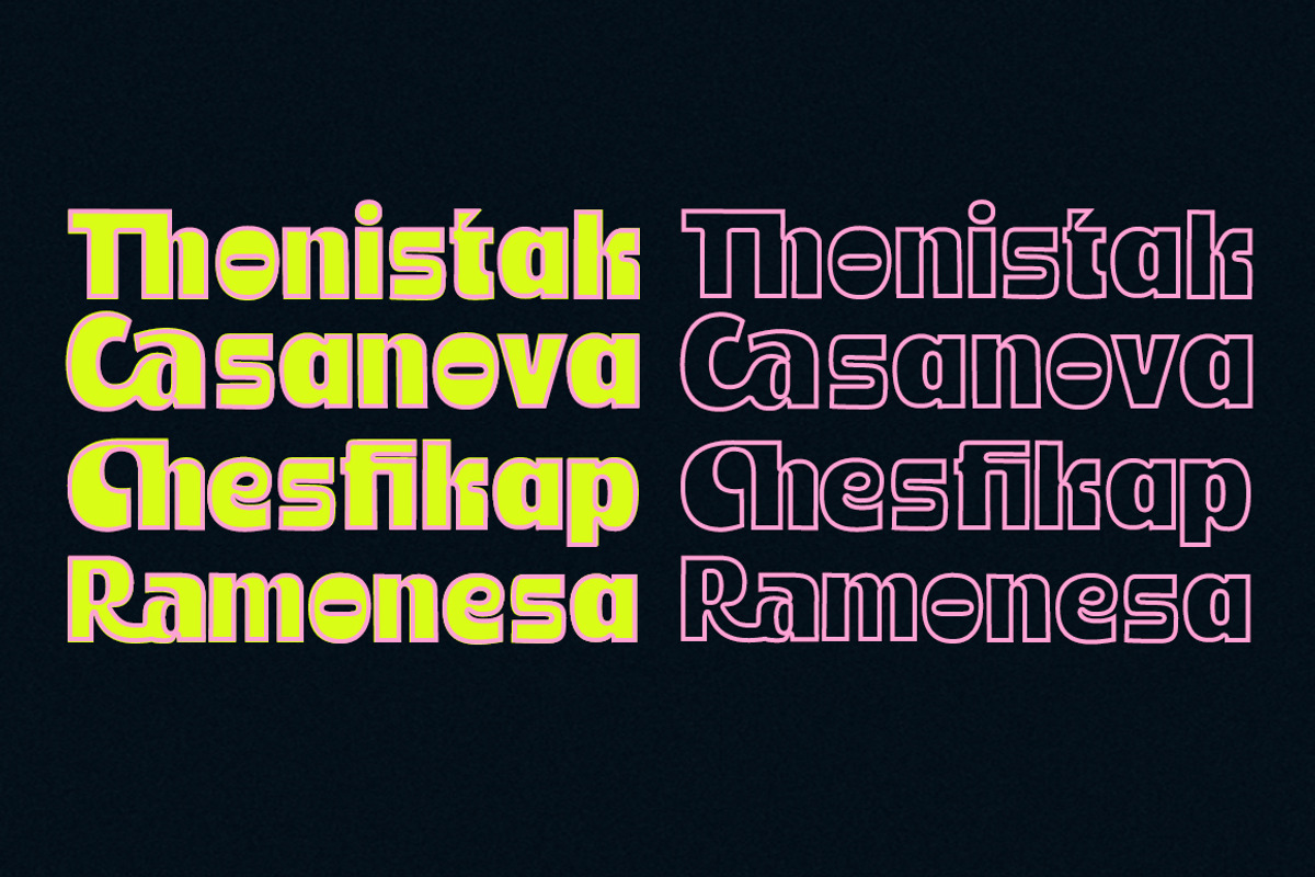 Nokiat Blastina, a Font by Fontastic (Photo 7 of 14)