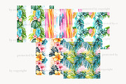 Tropical Summer Digital Paper, a Pattern Graphic by GlamArtZhanna (Thumbnail 4 of 4)
