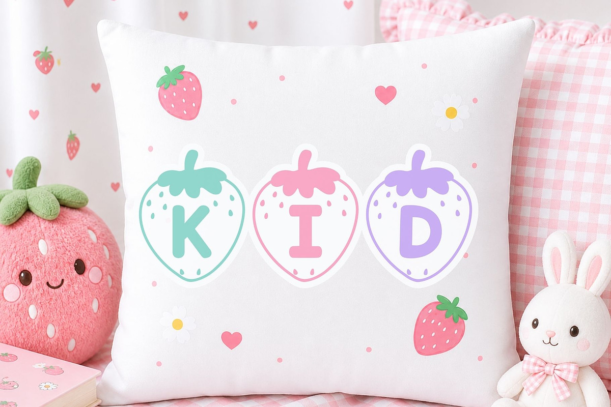 Pink Berry - sweet decorative font, a Symbol Font by AnningArts (Photo 4 of 6)