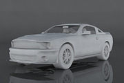 Ford Shelby GT500, a Cars & Vehicle 3D Model by valtriiu (Thumbnail 12 of 12)