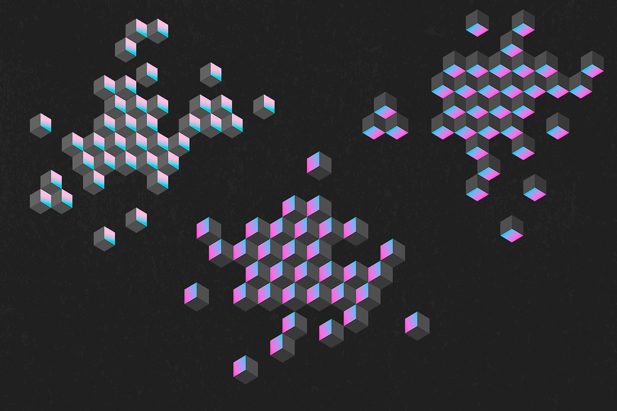 Holographic gradient life, an Object Graphic by Lina_Lisichka (Photo 8 of 17)