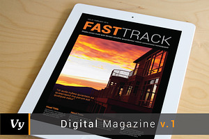 Digital Magazine Template Vol. 01