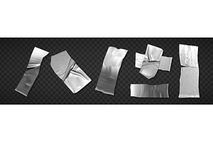 Duct tape collection of silver, an Illustration by art PVP - market