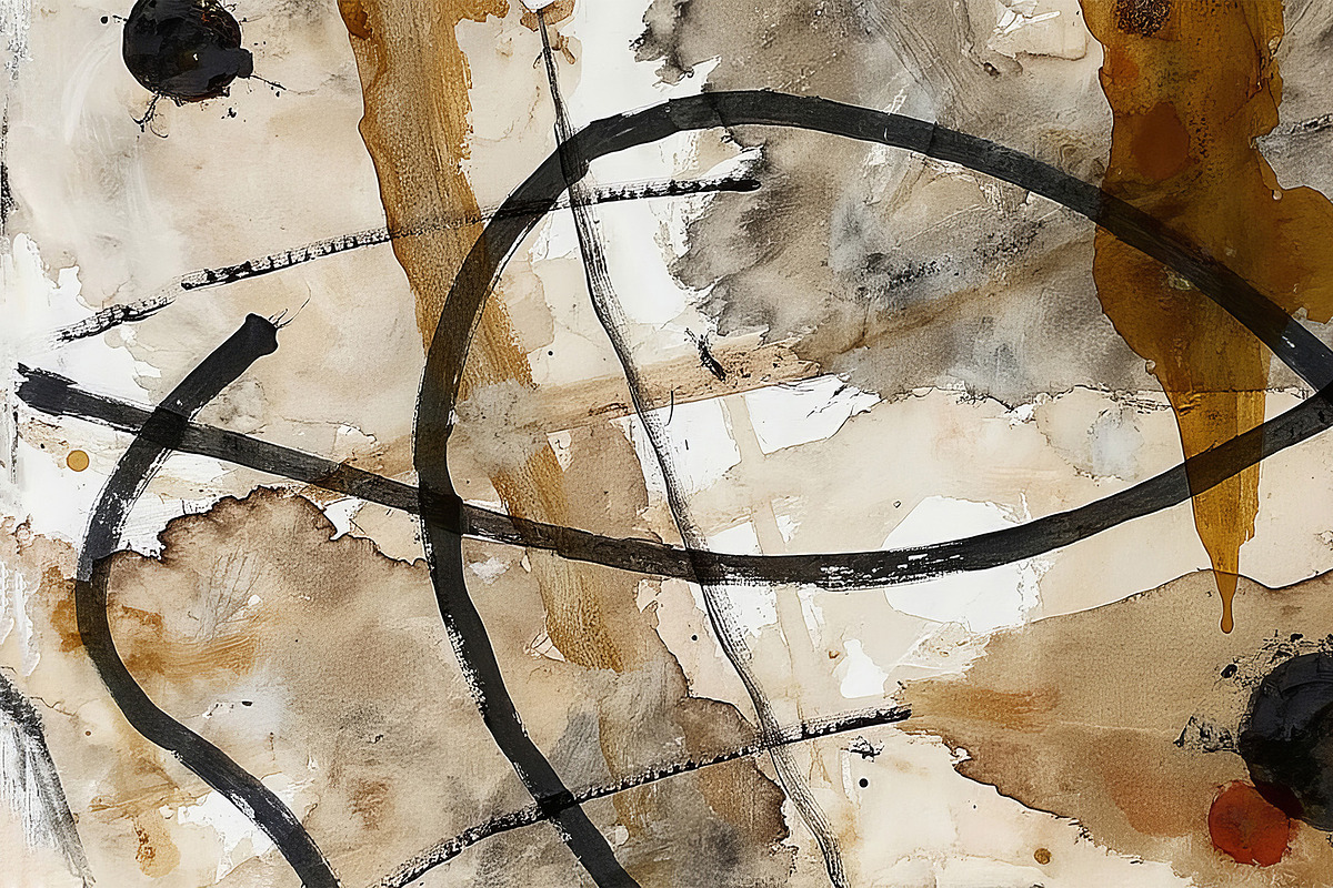 Abstract Neutral Watercolor, a Decorative Illustration by StockVerse Creative (Photo 2 of 4)
