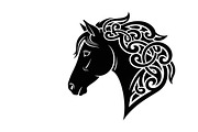 Elegant horse head wall decor design, an Illustration by Amazin_art (Thumbnail 11 of 25)