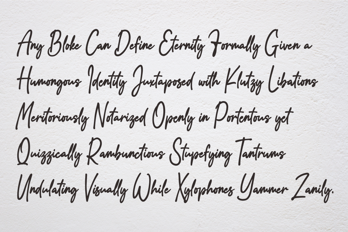 Addison Brother, a Script Font by NJ Studio (Photo 9 of 12)