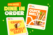 DINNER - Headline Bold Fat Font, a Sans Serif Font by Sensatype (Thumbnail 9 of 13)