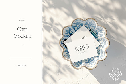 Porto Card Mockup