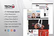 TECH8 - HiTech WooCommerce Theme, a WordPress Template by WPThemeGo (Thumbnail 1 of 4)