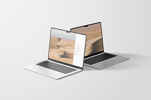 Macbook Pro & Clay Mockup