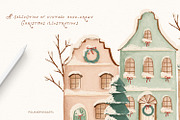Christmas Tale - Cottagecore clipart, a Decorative Illustration by polikarpovaart (Thumbnail 2 of 19)