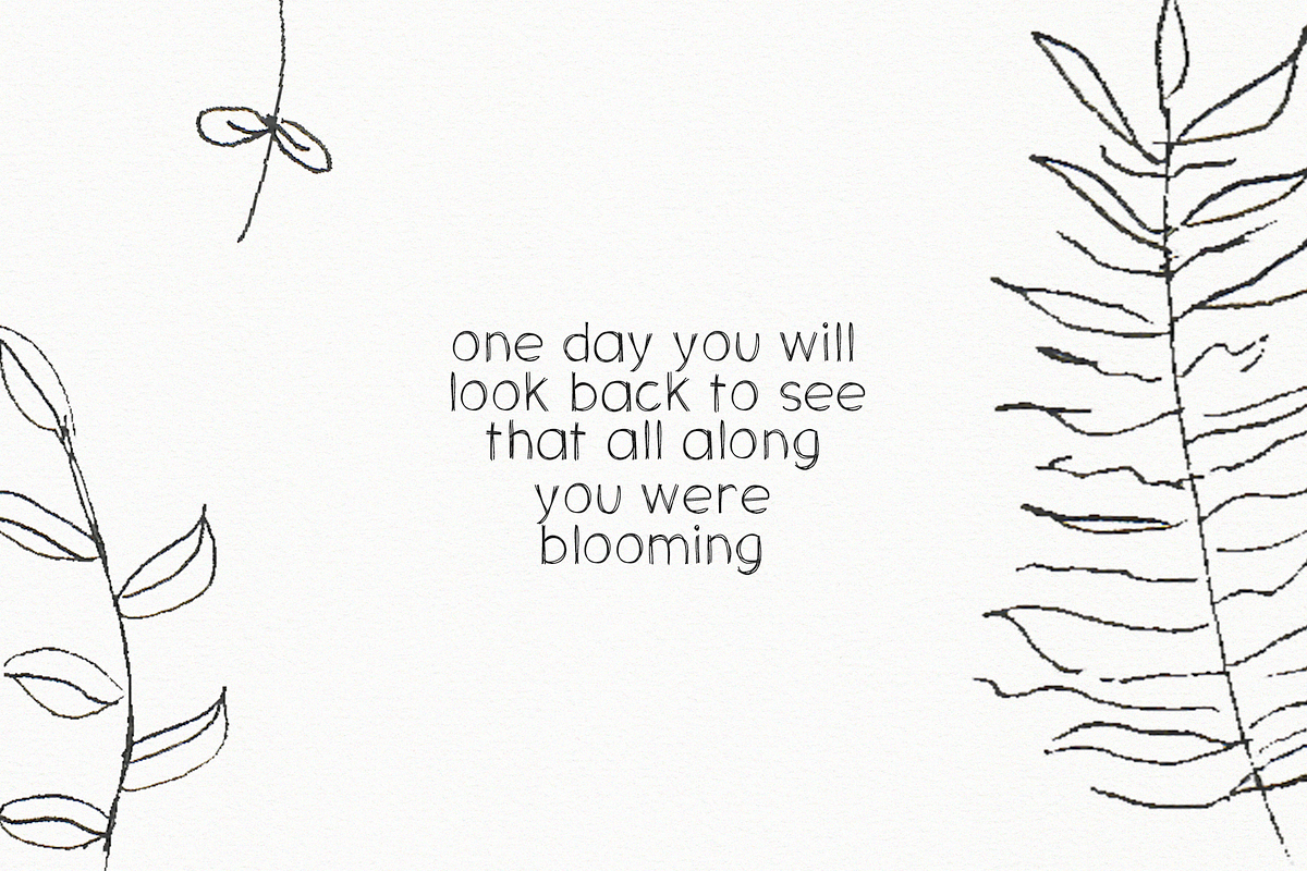 Believe - A Handwritten Font preview 4