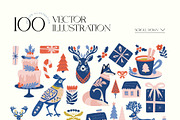 Modern Winter | Wall Art Creator, an Object Graphic by Leleka.Store (Thumbnail 12 of 21)