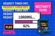 Ransom Pixel - Display Font, a Font by Edignwn Type (Thumbnail 7 of 10)