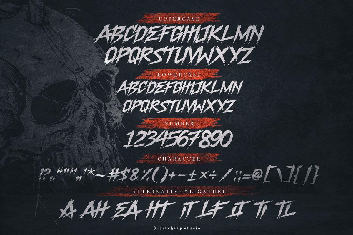 HALF FREAK, a Script Font by Blacksheep studio (Photo 2 of 2)