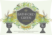 Bathford Green Collection, a Decorative Illustration by KLUGE+CO (Thumbnail 1 of 13)