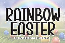 Rainbow Easter | Script Font
