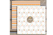 Pastel Boho Digital Papers Clipart, a Pattern Graphic by JennyL Designs (Thumbnail 3 of 5)