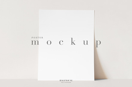 Clean Customizable Poster Mockup