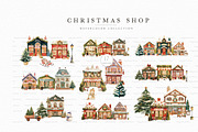 Christmas Shop, a Seasonal Illustration by heyiamalice (Thumbnail 2 of 18)