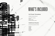 Ink Poster Templates, a Poster Template by Inartflow (Thumbnail 2 of 14)