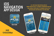 Navigation IOS App Design, an UI Kit Template by SyfixDesigns (Thumbnail 1 of 6)