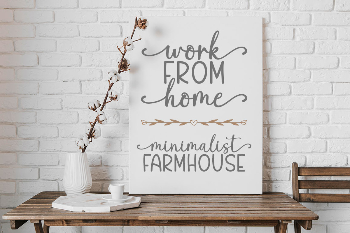 Farmhouse Handwritten - Font Duo, a Script Font by Rotterlab Studio (Photo 9 of 12)