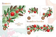 Christmas Set 3, a Background Graphic by Yulia Ogneva (Thumbnail 3 of 7)
