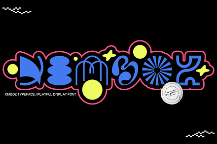 XIMBOZ - Playful Display Font, a Font by saintricchi