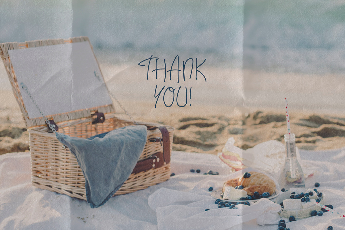 Summer Picnic | Extras Doodle Font, a Handwritten Font by AnMark (Photo 9 of 9)