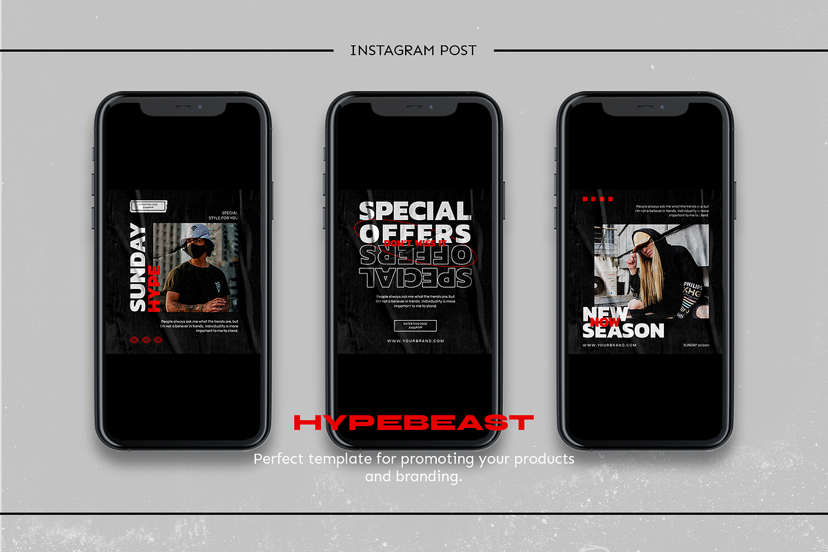 Serious - Hype Instagram Stories and, a Social Media Template by MYDesign (Photo 3 of 5)