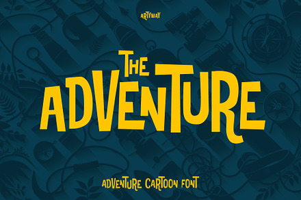 Adventure Cartoon Font