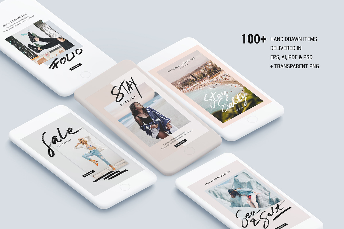 ANIMATED Modern Instagram Stories, a Social Media Template by SilverStag Type Foundry (Photo 19 of 19)