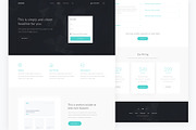 Oneland — Single Page PSD Template, a Landing Page Template by artemmashirov (Thumbnail 2 of 2)