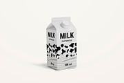 Fresh Milk Glass Bottle Mockup Set, a Product Mockup by PSD Market (Thumbnail 15 of 20)