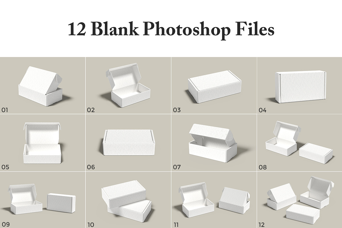 Box Mockup, a Cups & Container Mockup by graphictime (Photo 15 of 15)