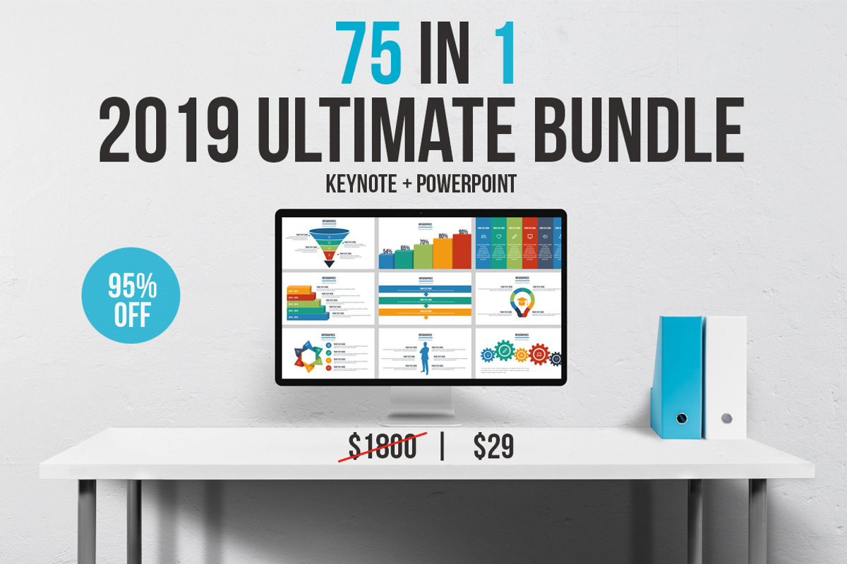 2019 Ultimate Bundle - 75 Templates, a Presentation Template by Creative Slides (Photo 1 of 39)