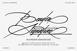 Bendor Signature