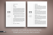 Modern CV Resume Template Word/Pages, a Resume Template by The Creative Resume (Thumbnail 4 of 8)